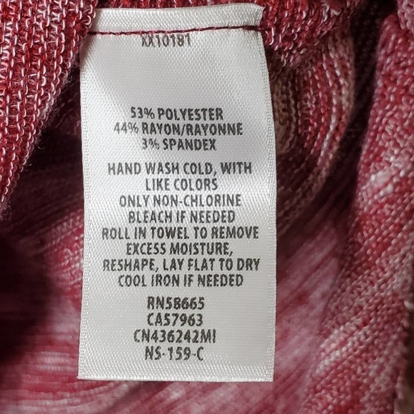 Caslon Space Knit Cowl Neck Tunic Sweater Sz XS - Picture 10 of 11